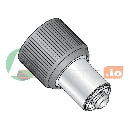 Newport Fasteners Captive Panel Screw, #10-32 Thrd Sz, Black Steel 196440